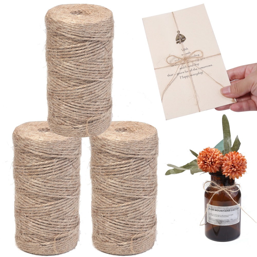100Meters Natural Jute Cords S - Twine Jute Natural review and price