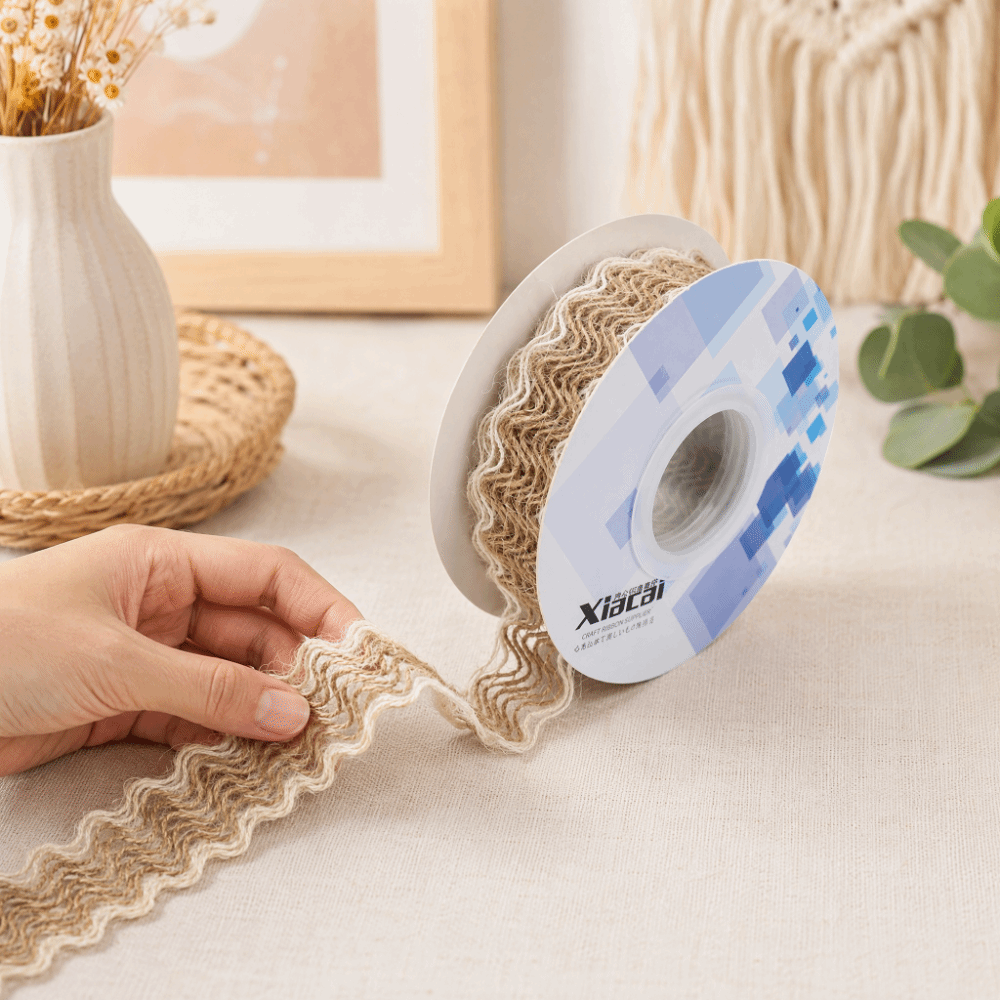 Boho Jute Burlap Ribbon Natura - Twine Jute Natural review and price