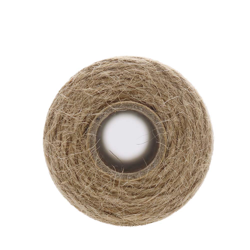 2Pcs X 333 Feet 2Mm 3Ply Jute  - Twine Jute Natural review and price